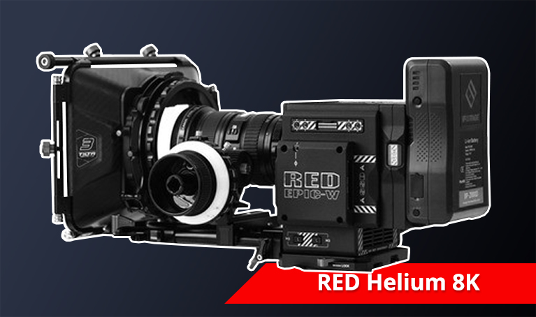 RED 8K Helium Camera